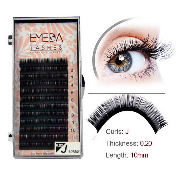 Natural looking individual eyelash extensionSN71